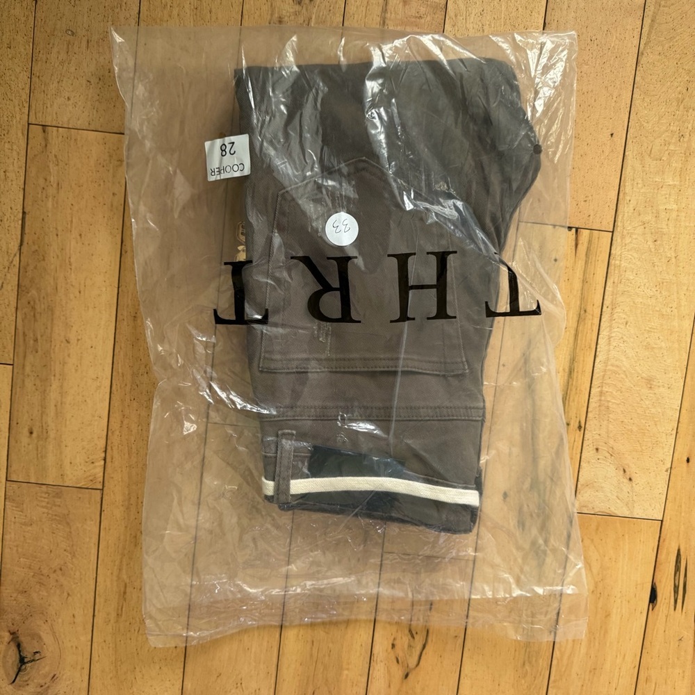 THRT panther cargo jeans green men's 28 - Picture 5 of 5